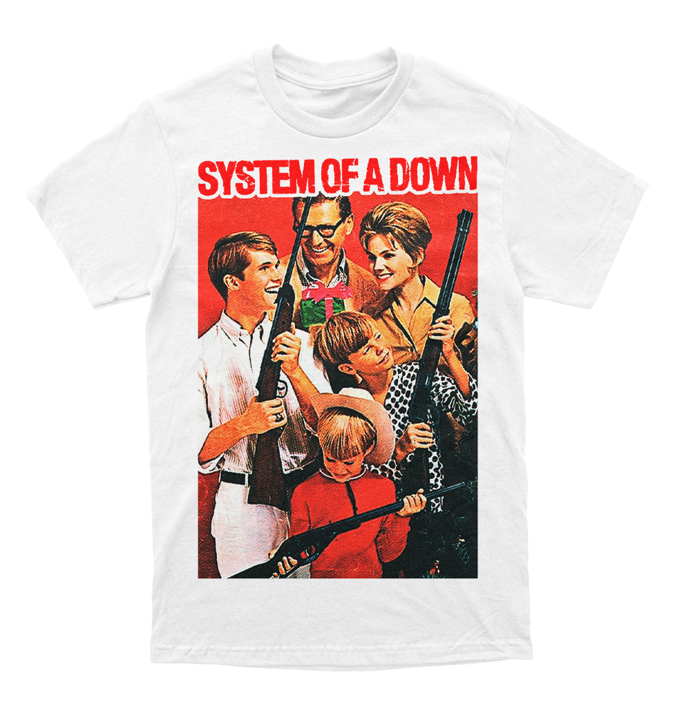 Polera System of a Down - Family Christmas