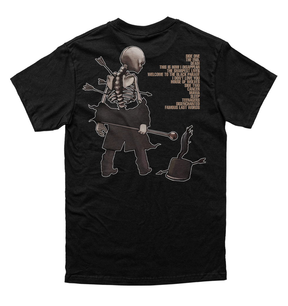 Polera My Chemical Romance - Black Parade