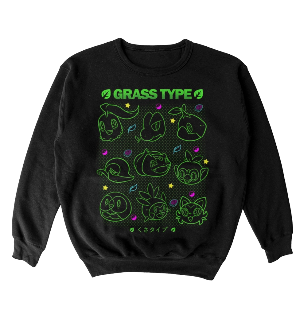 Poleron Pokemon iniciales planta