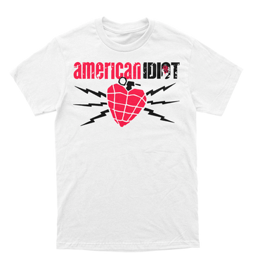 Polera Green Day - American Idiot - Back Cover bomb