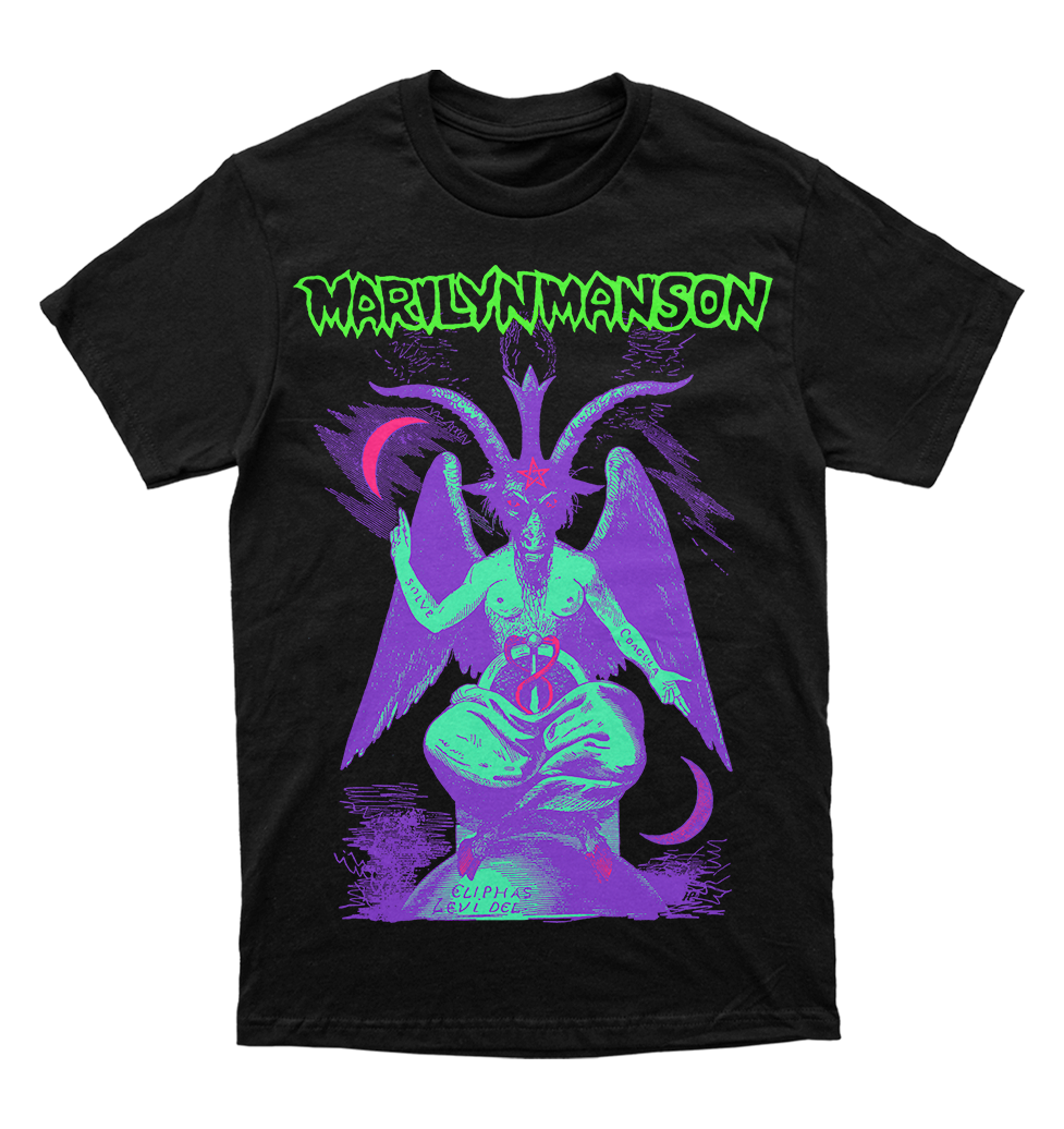 Polera Marilyn Manson - Baphomet