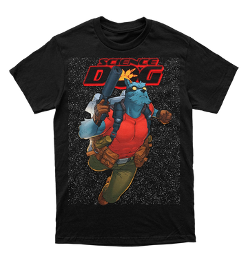 Polera Invincible - Science Dog