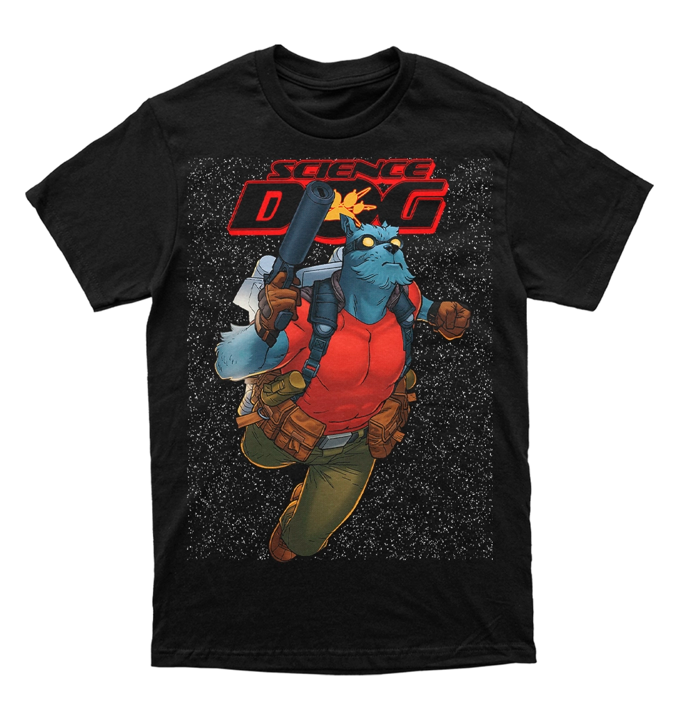 Polera Invincible - Science Dog