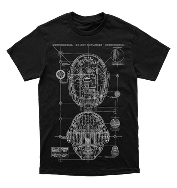 Polera Daft Punk - Confidential