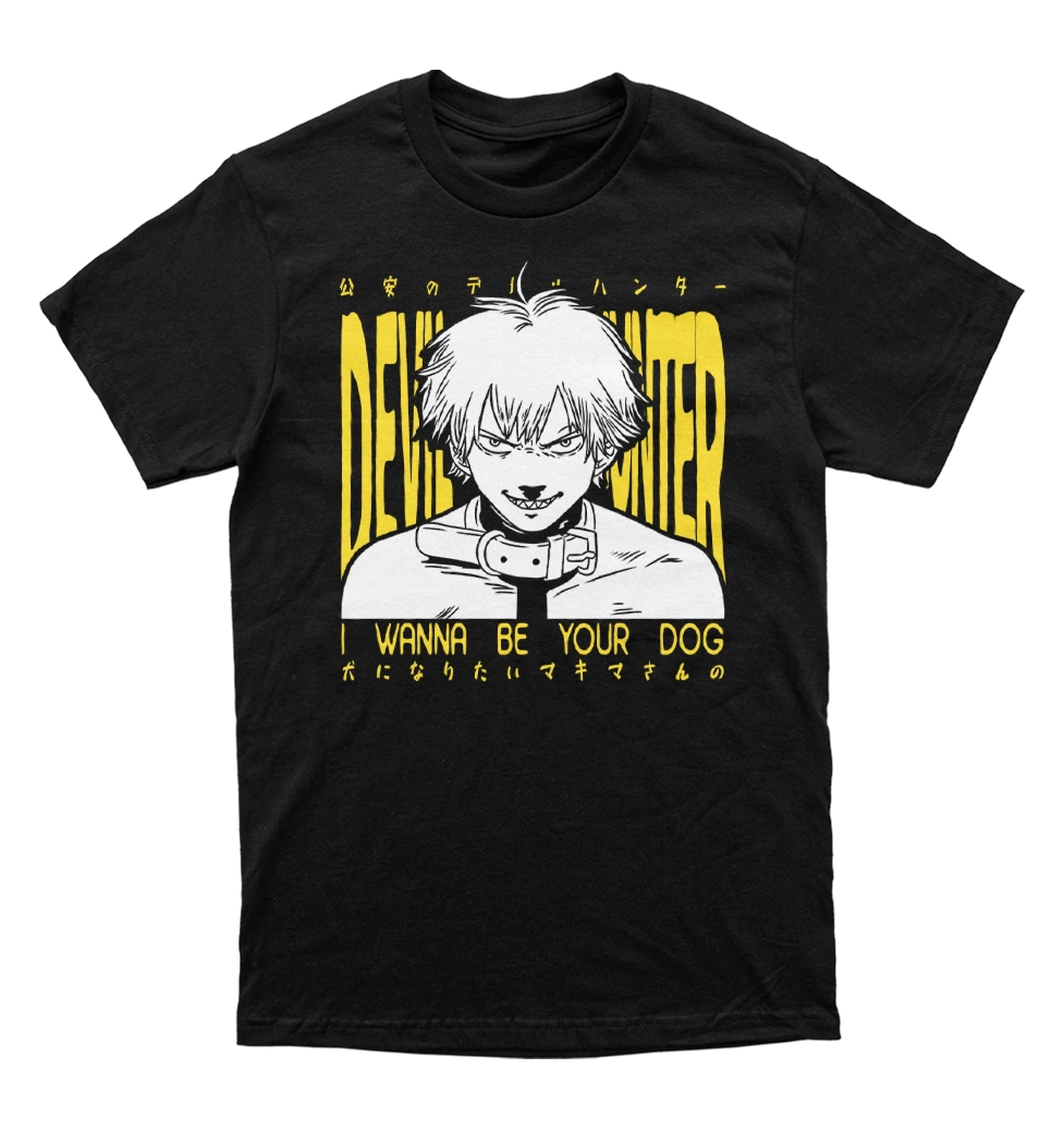 Polera Chainsaw Man - Denji  - i wanna be your dog