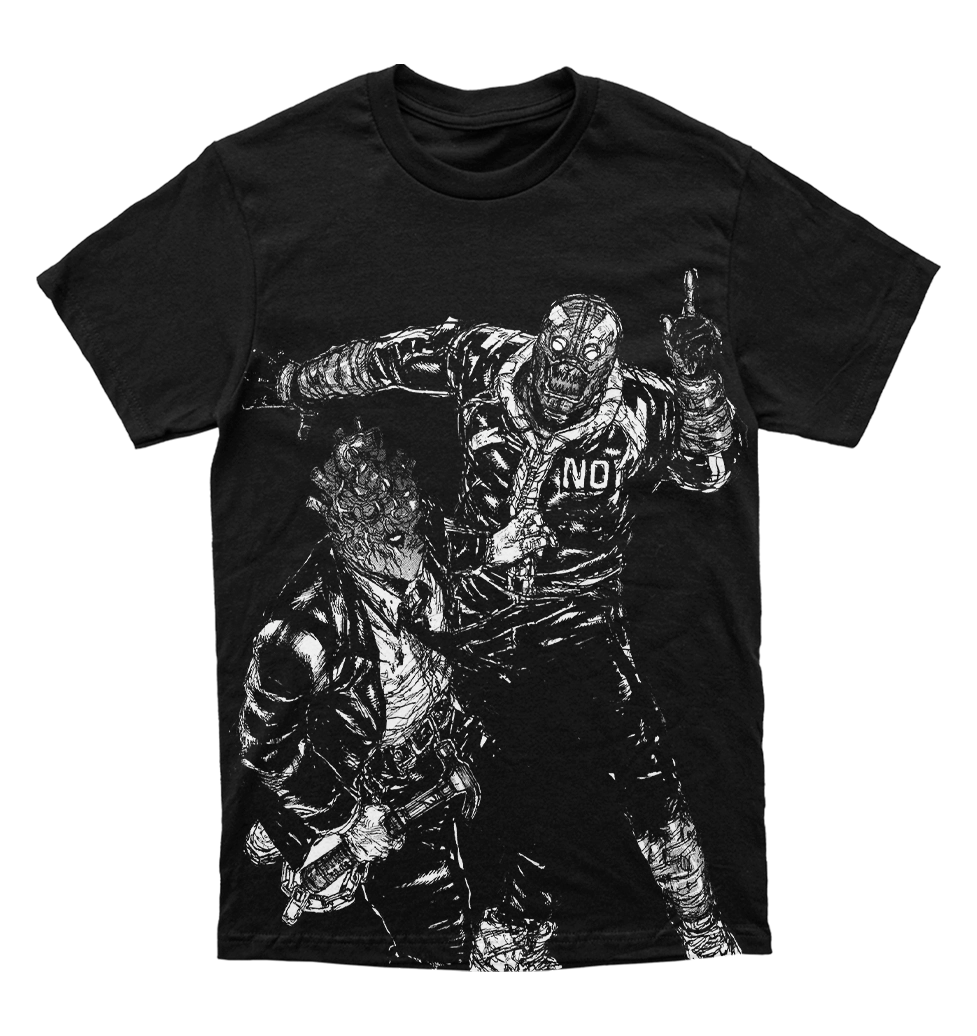 Polera Dorohedoro - Shin & Noi (Full Print)