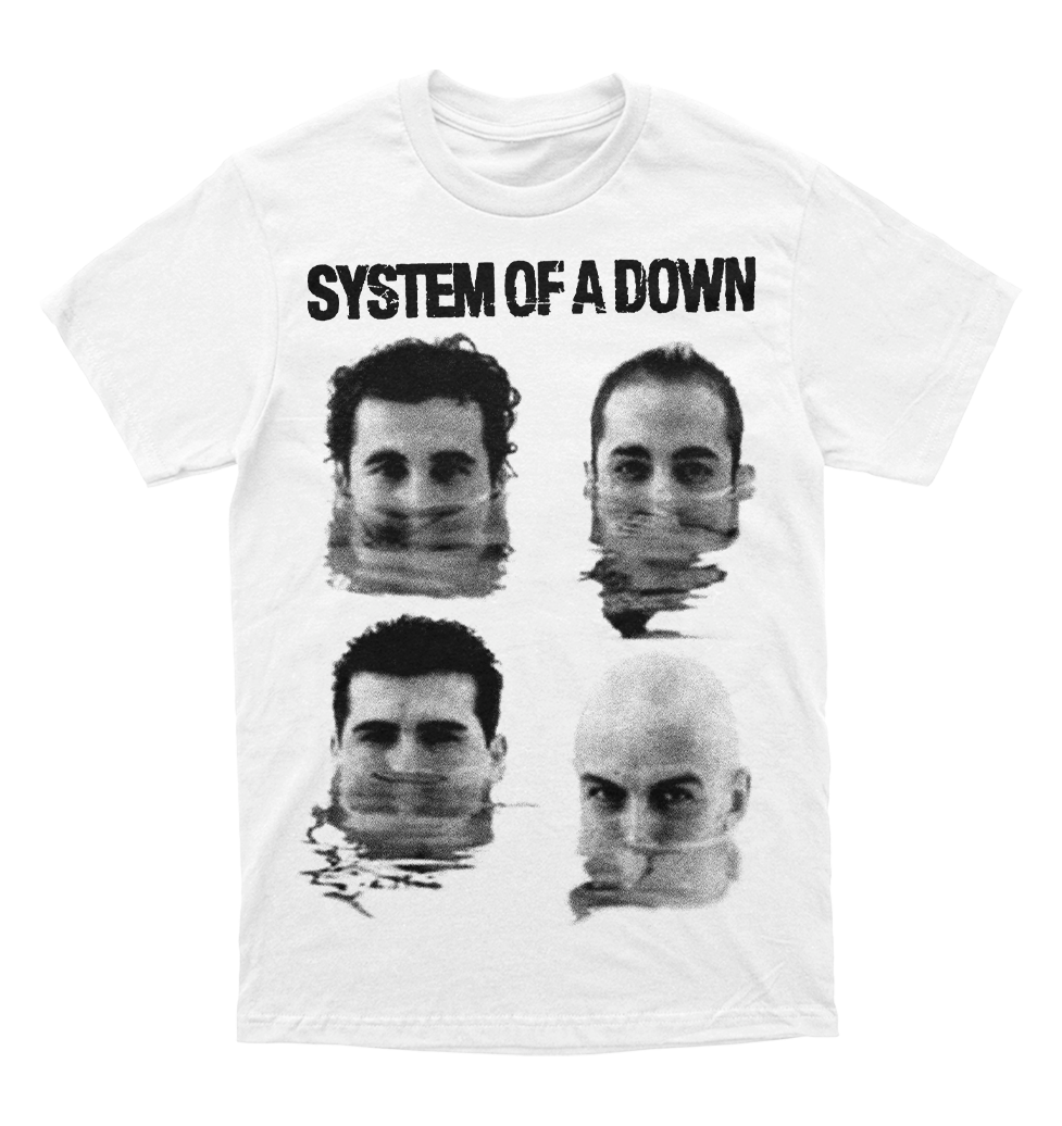 Polera System of a Down - Band water