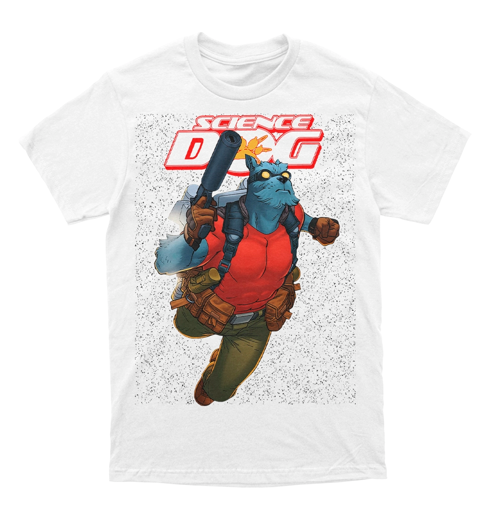 Polera Invincible - Science Dog