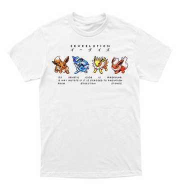 Polera EeveeLutions (pixel)