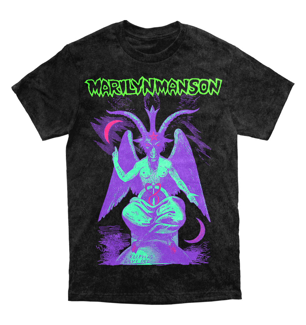 Polera Marilyn Manson - Baphomet