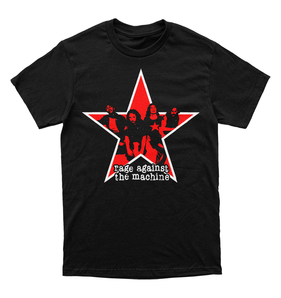 Polera Rage Against The Machine - Band in Star
