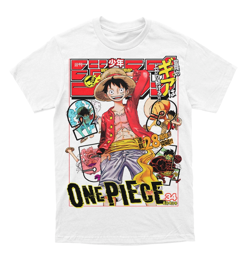 Polera Shonen Jump - One Piece - All Gears Luffy