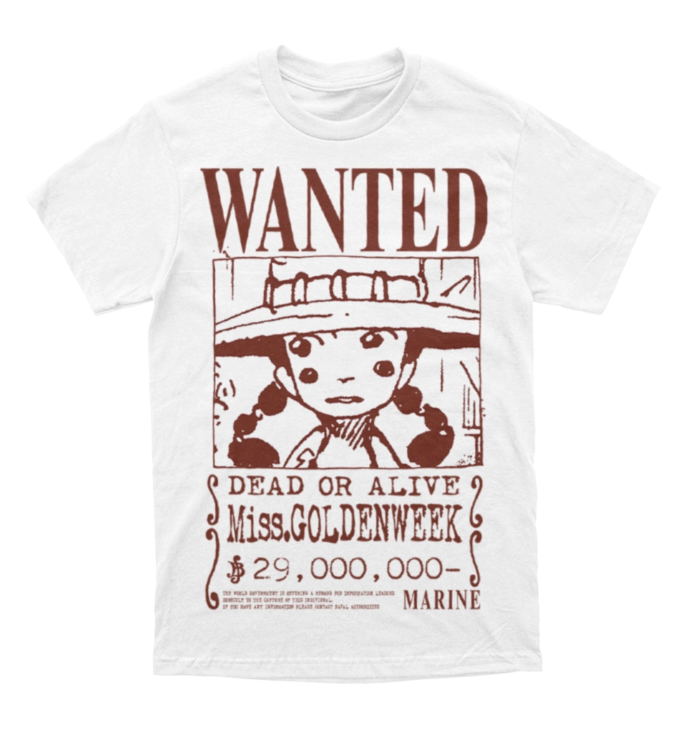Polera One Piece - Wanted - Miss Goldenweek