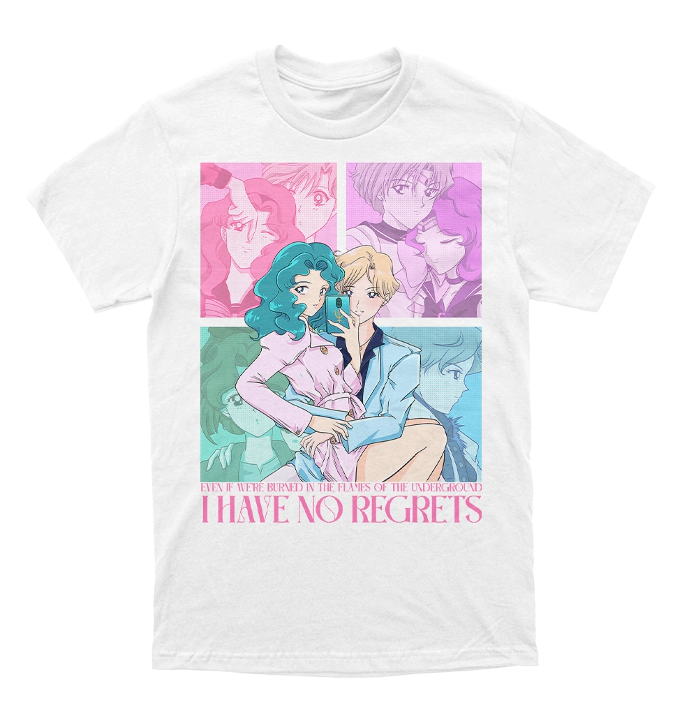 Polera Sailor Moon - Haruka & Michiru - No Regrets