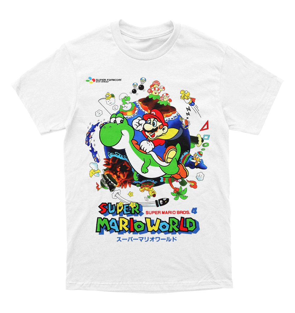 Polera Super Mario Bros - Super Mario World