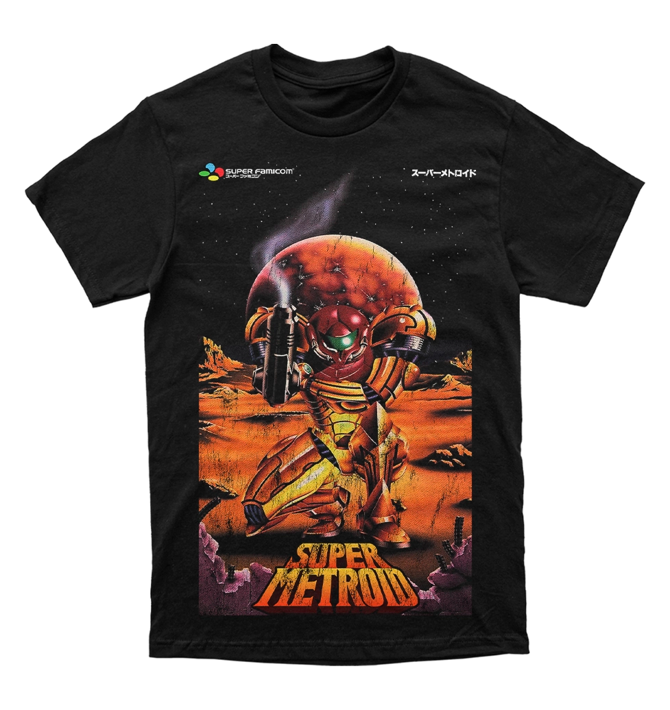 Polera Super Metroid
