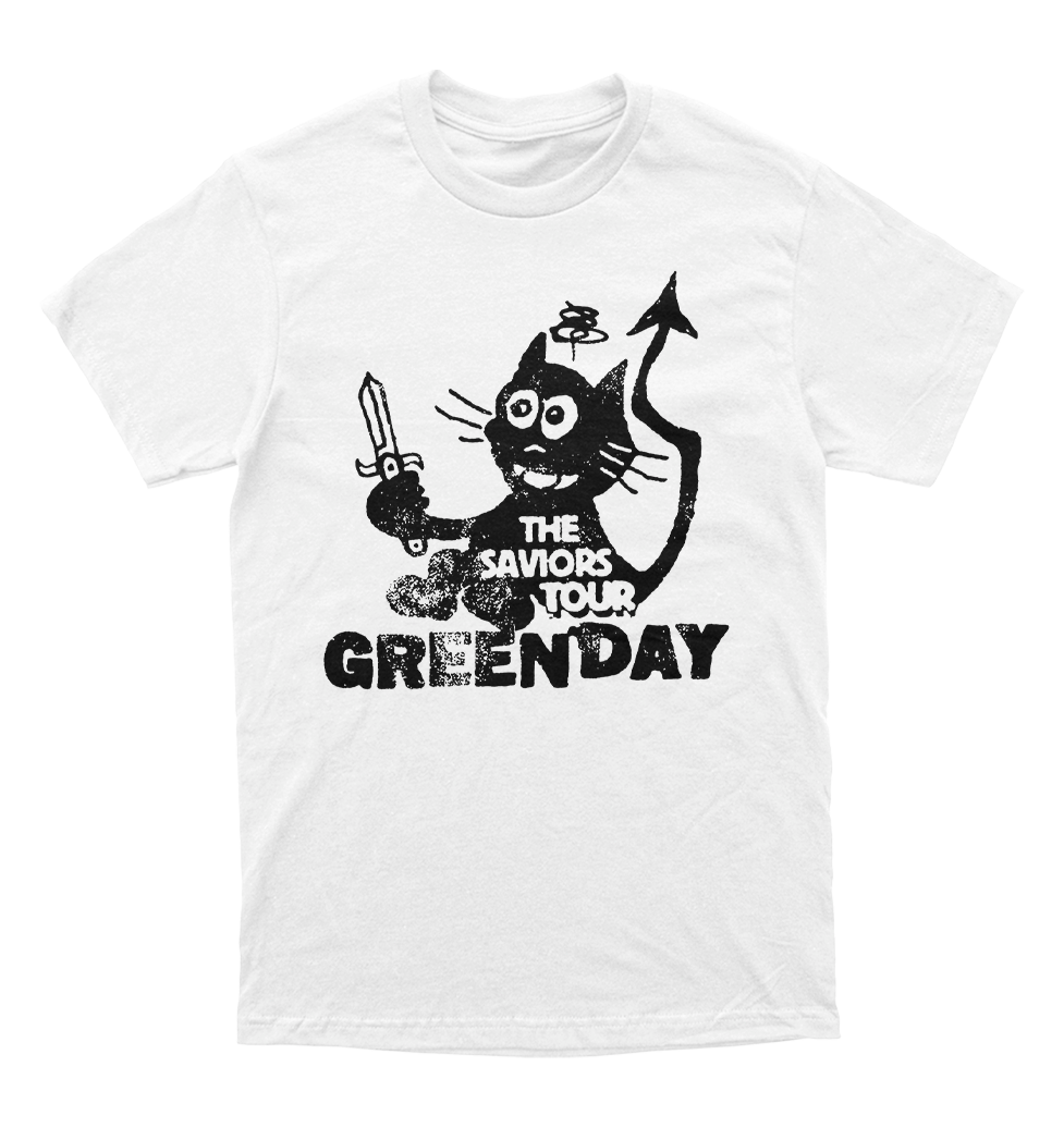 Polera Green Day - The Saviors Tour - Cat
