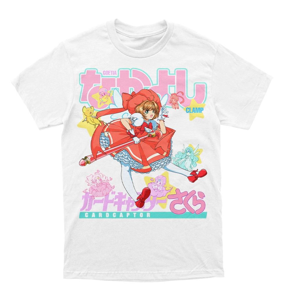 Polera Nakayoshi - Sakura Card Captor - Cartas Chibis