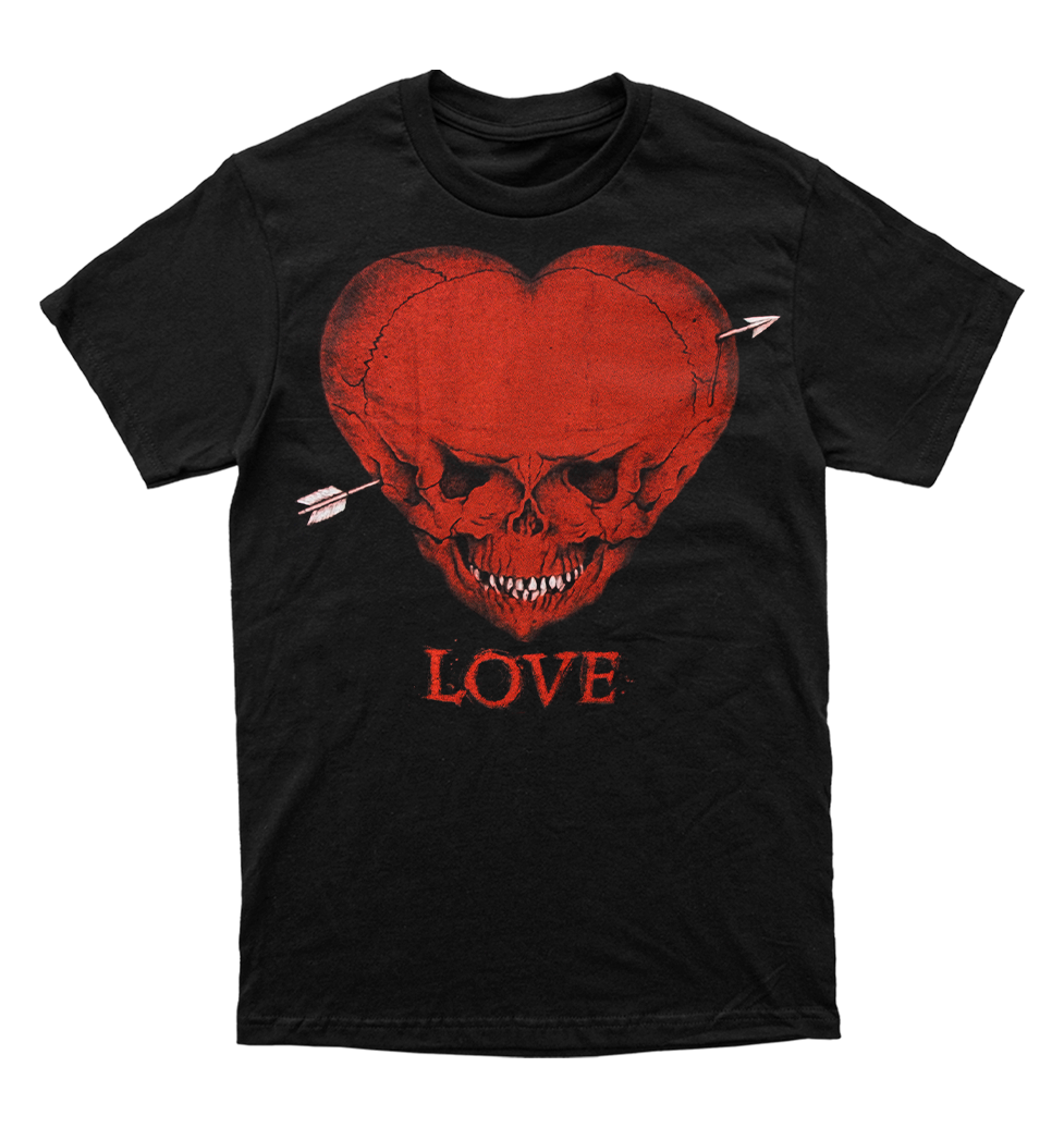 Polera Megadeth - Love - Skeleton Heart