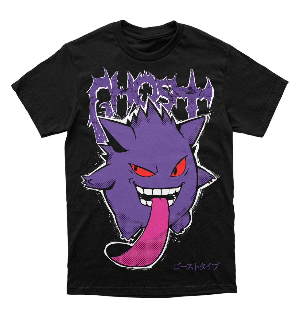 Polera Pokemon - Gengar - Ghost