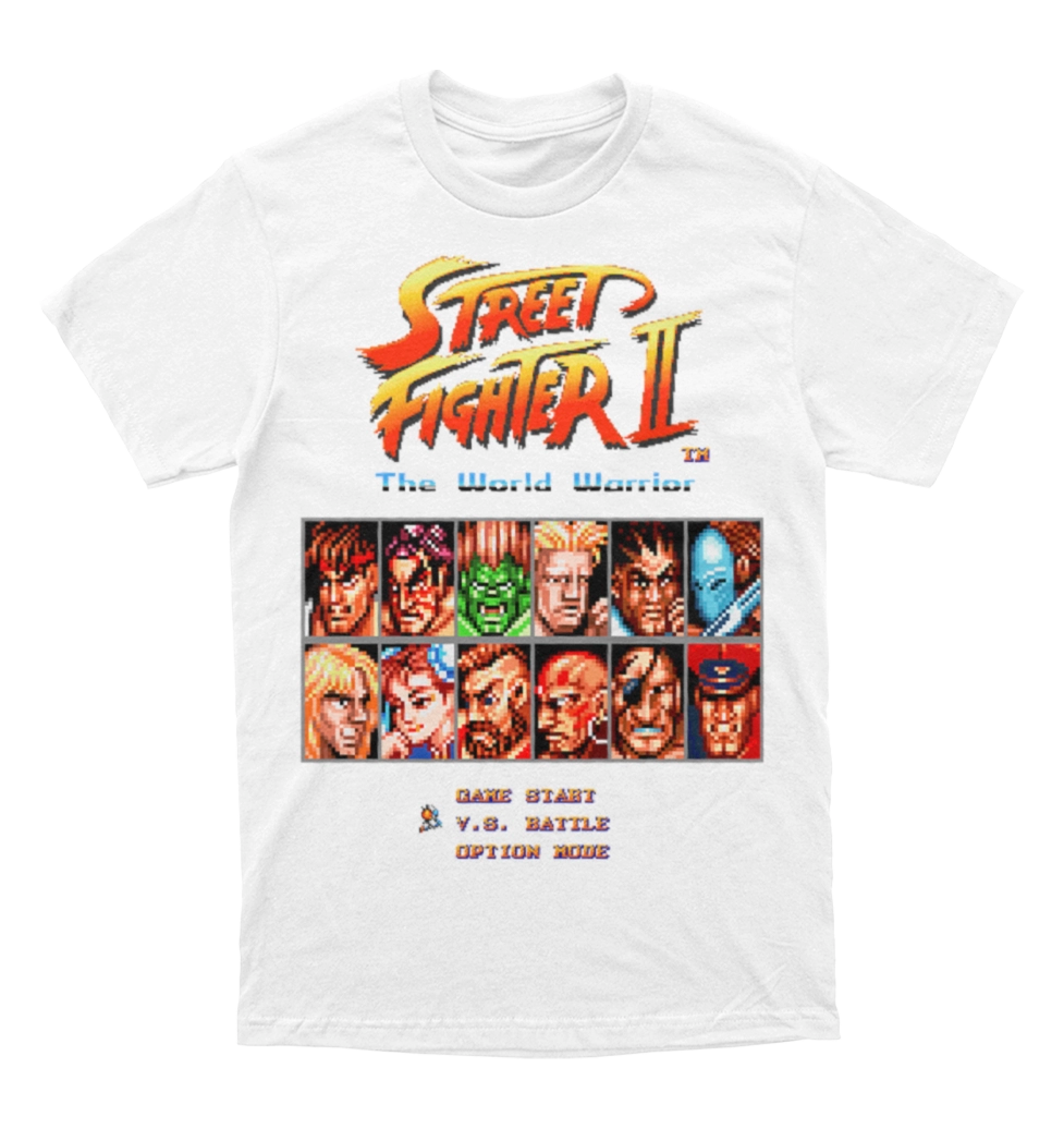 Polera Street Fighter II