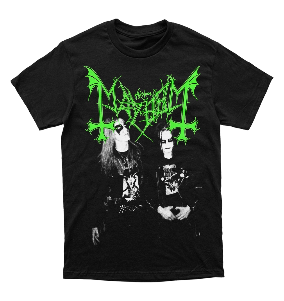 Polera Mayhem - Euronymous & Dead