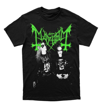 Polera Mayhem - Euronymous & Dead