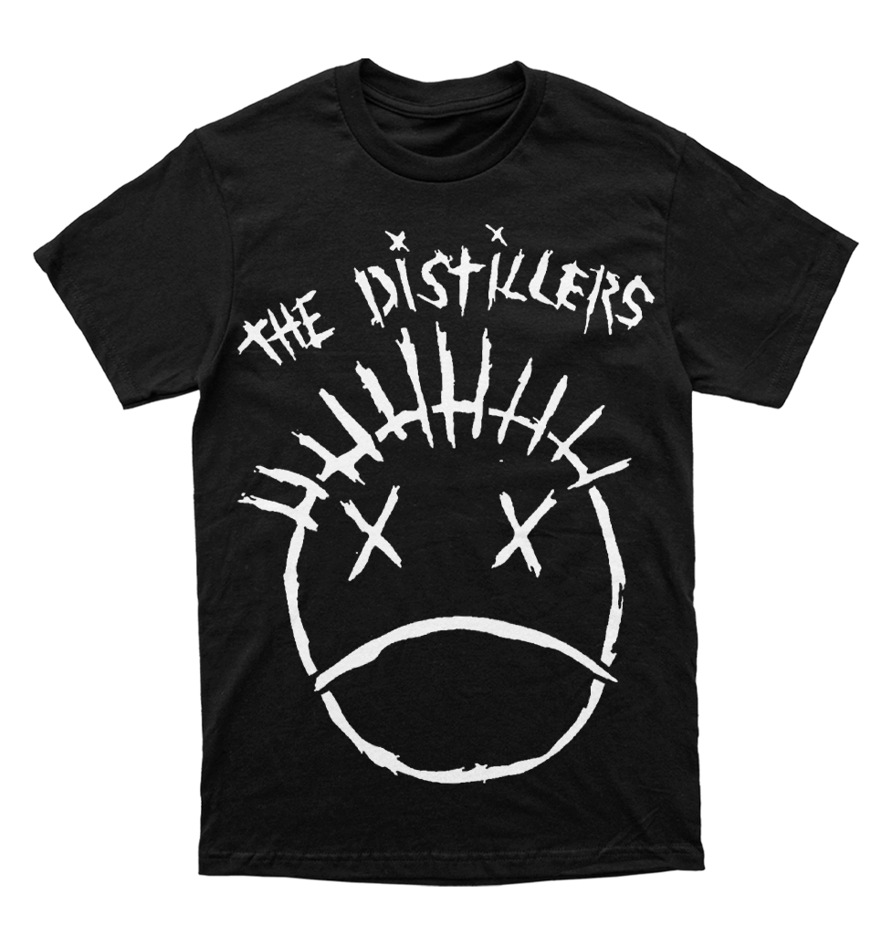 Polera The Distillers (Sad Face)