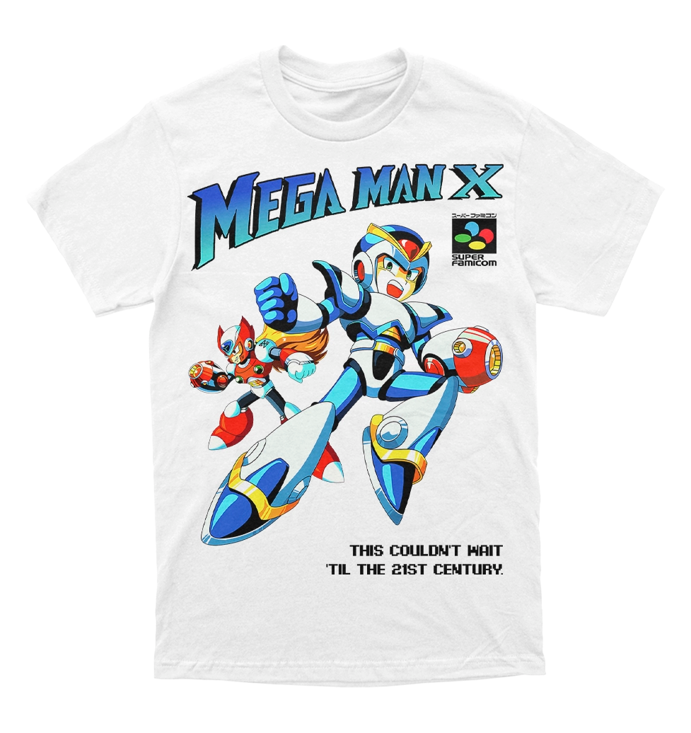 Polera Megaman X - Poster promocional