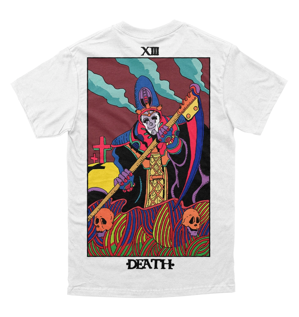 Polera JoJo's Bizarre Adventure - Stardust Crusaders - Tarot - Death