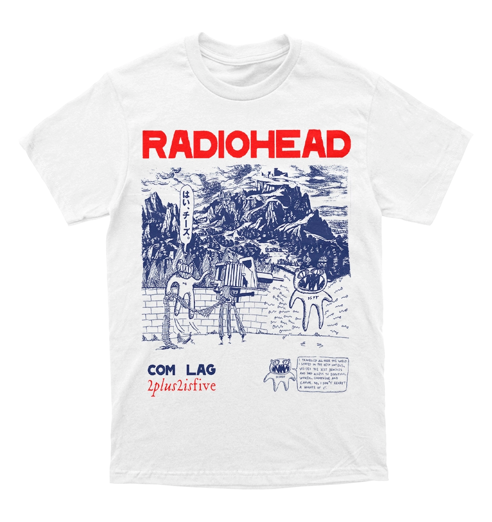 Polera RadioHead (COM LAG)