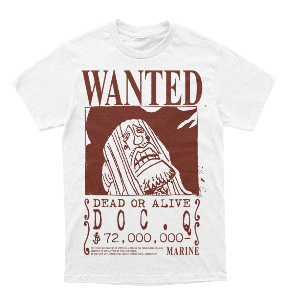 Polera One Piece - Wanted - Doc Q