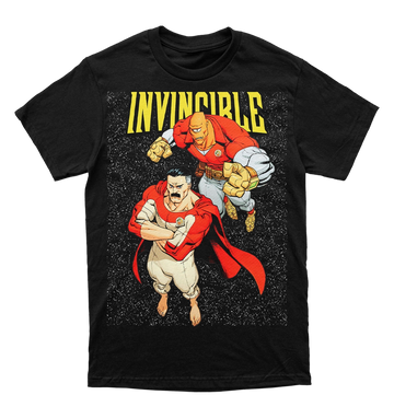 Polera Invincible - Omni man & Allen the Alien