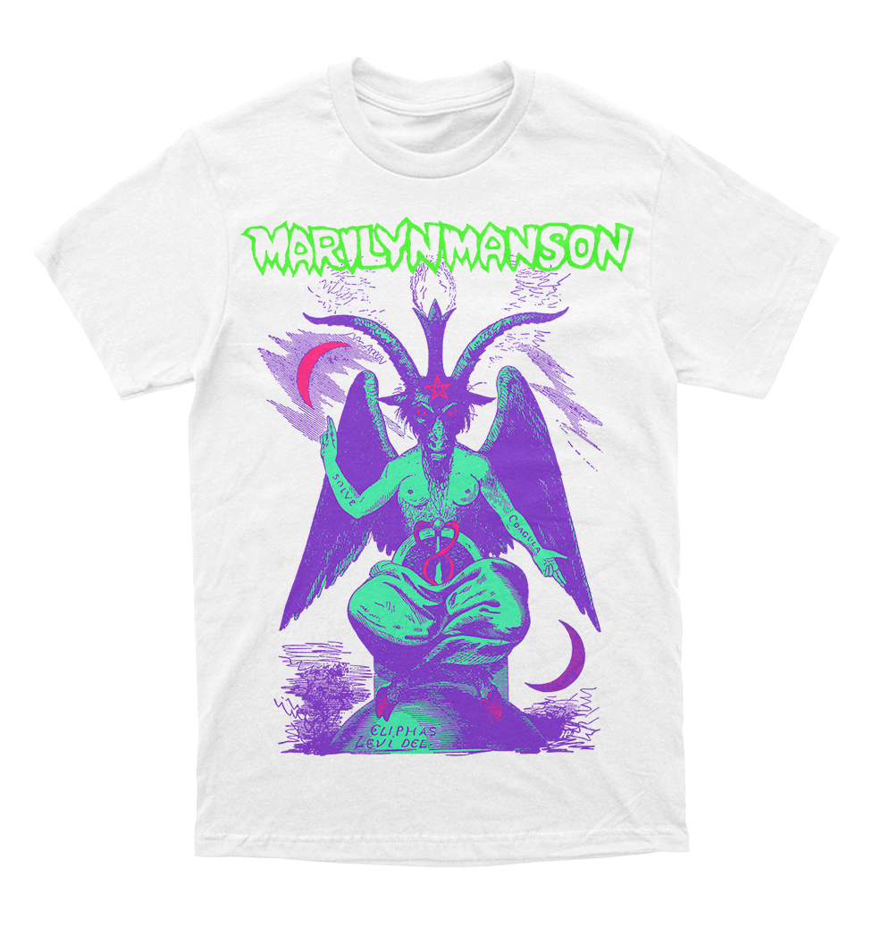 Polera Marilyn Manson - Baphomet