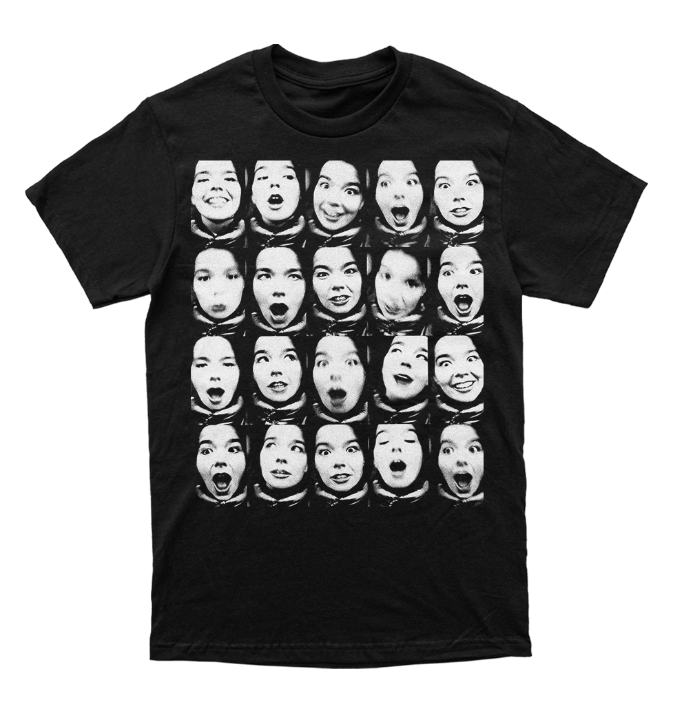 Polera Björk - Faces