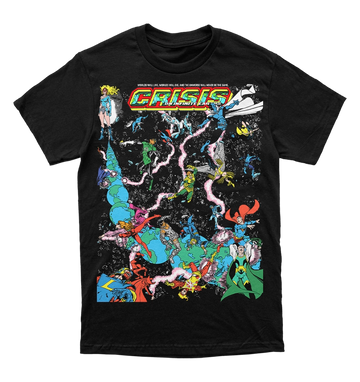 Polera DC Comics - Crisis on Infinite Earths