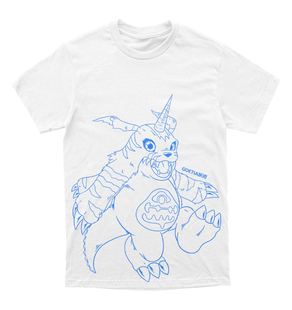 Polera Digimon - Gabumon