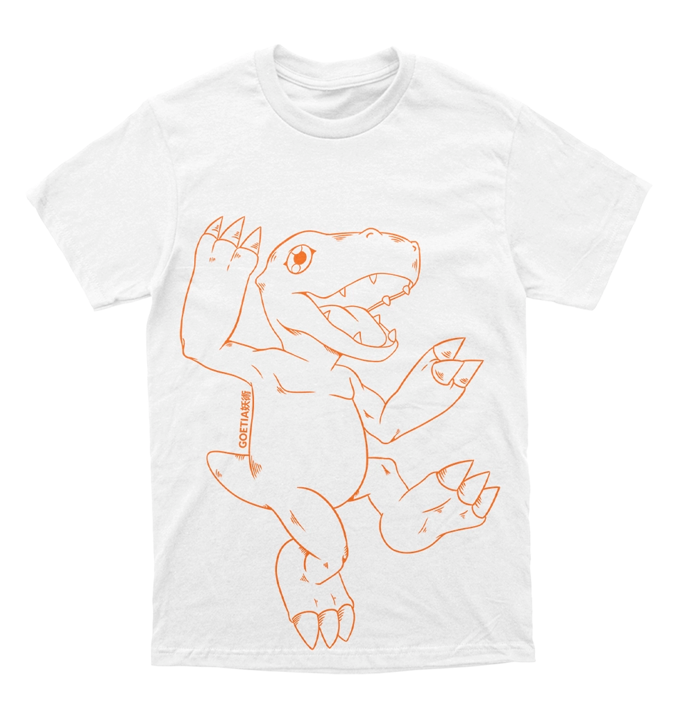 Polera Digimon - Agumon