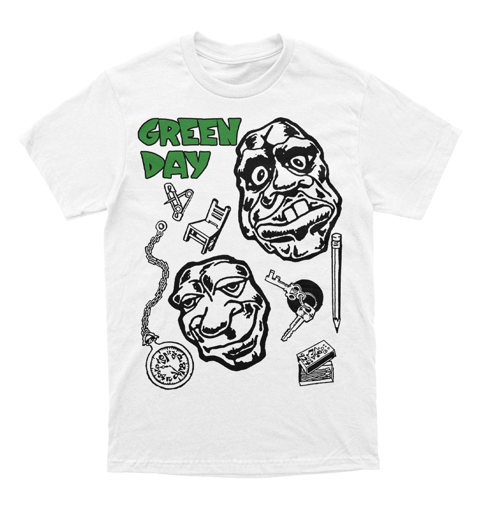 Polera Green Day - 39/Smooth - Back Cover