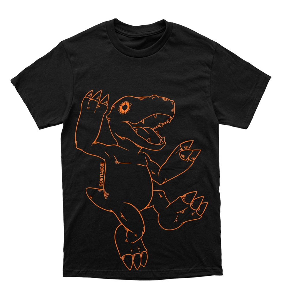 Polera Digimon - Agumon