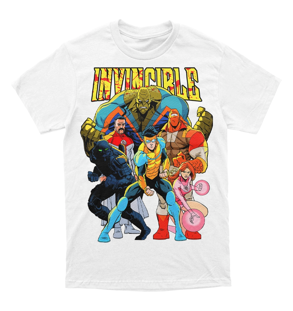 Polera Invincible -  25th Anniversary Cover