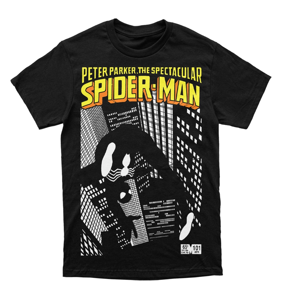 Polera Peter Parker, the Spectacular Spider-Man #101 - simbionte - Byrne