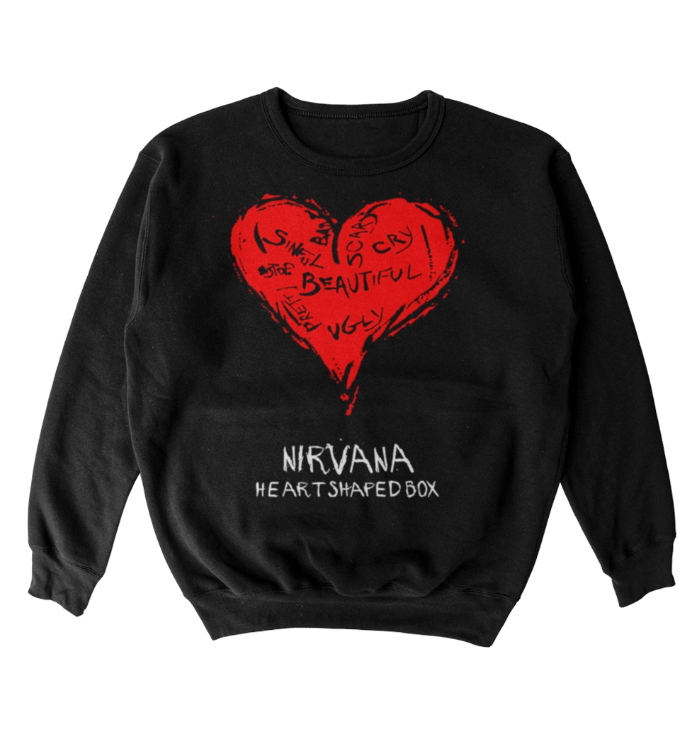 Poleron Nirvana (heart-shaped box)