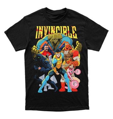 Polera Invincible -  25th Anniversary Cover