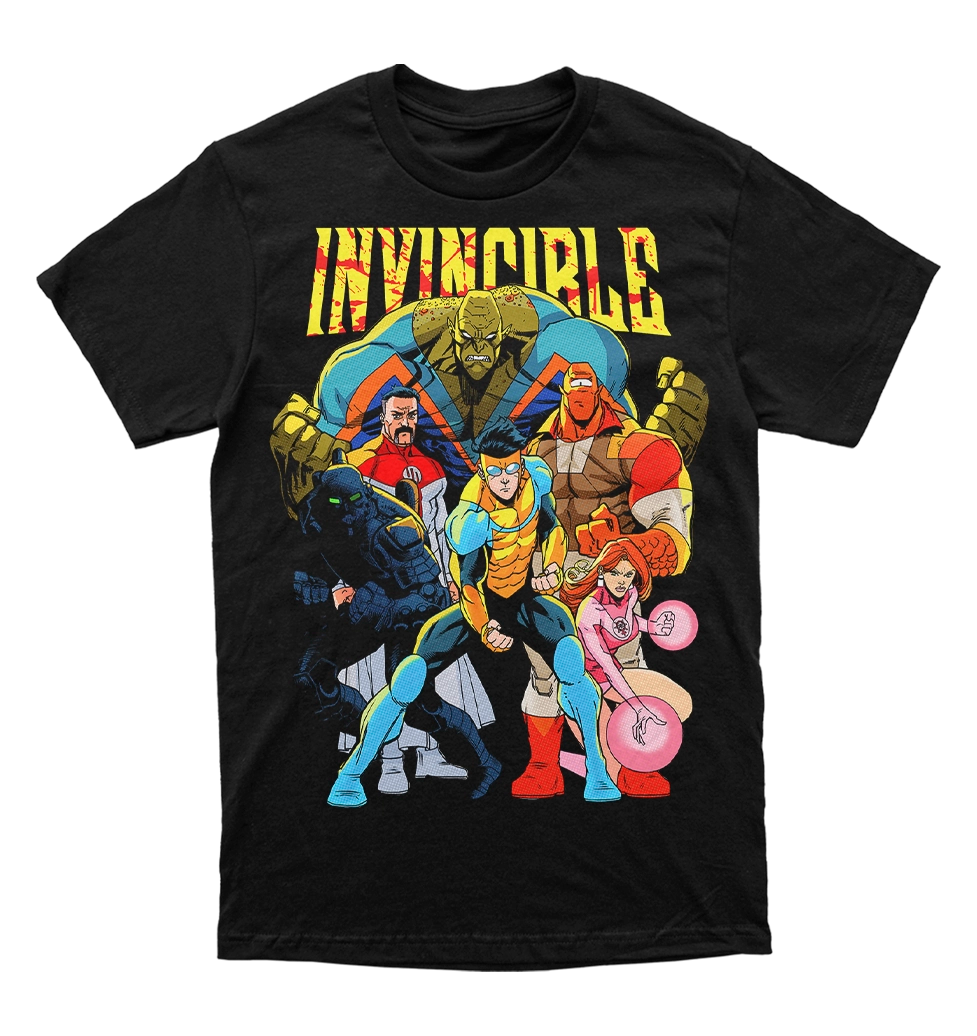 Polera Invincible -  25th Anniversary Cover