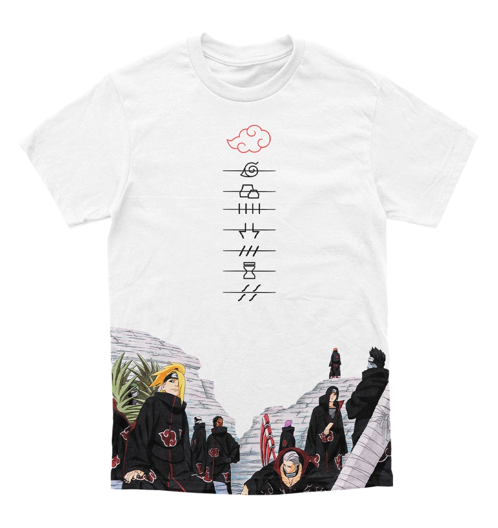 Polera Naruto - Akatsuki