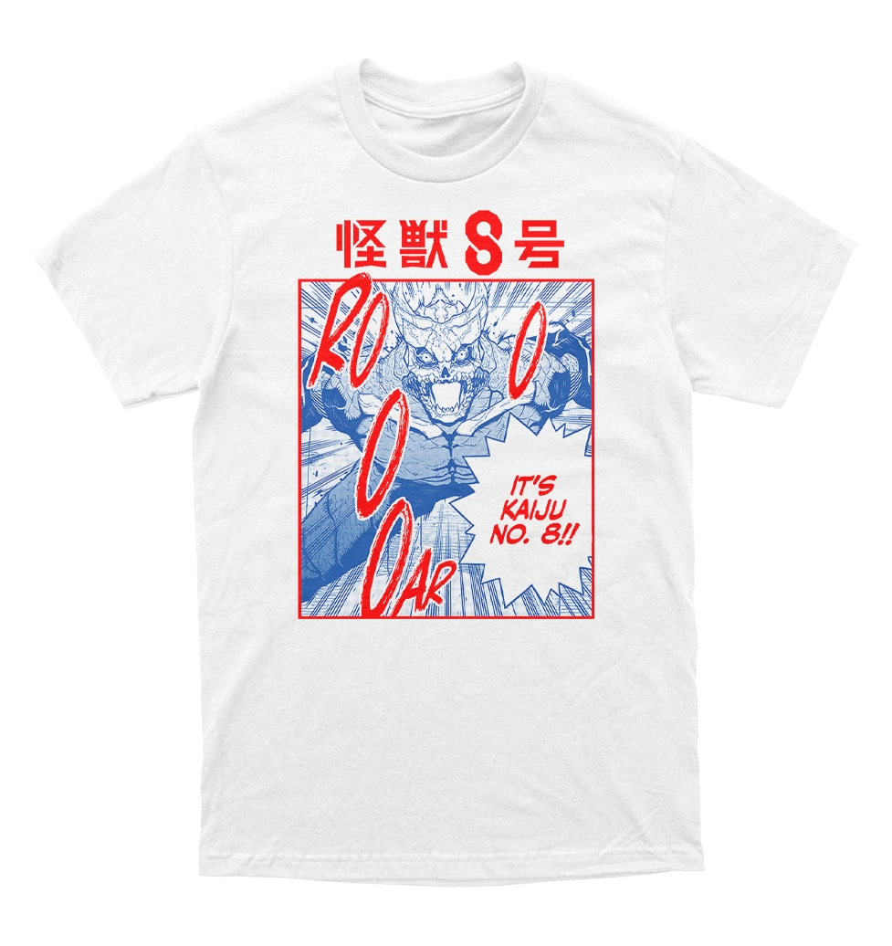 Polera Kaiju 8 - Manga