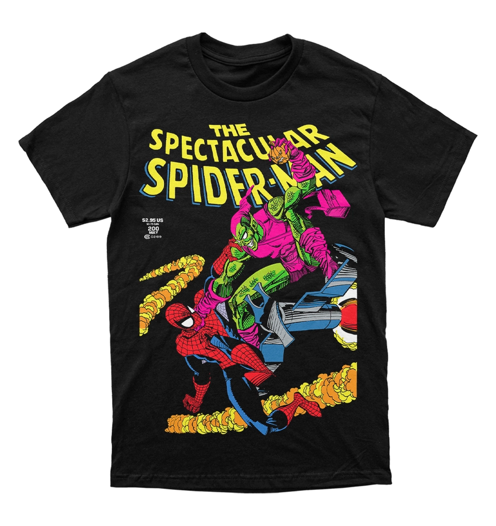 Polera The Spectacular Spider-Man #200 - Spiderman vs Green Goblin