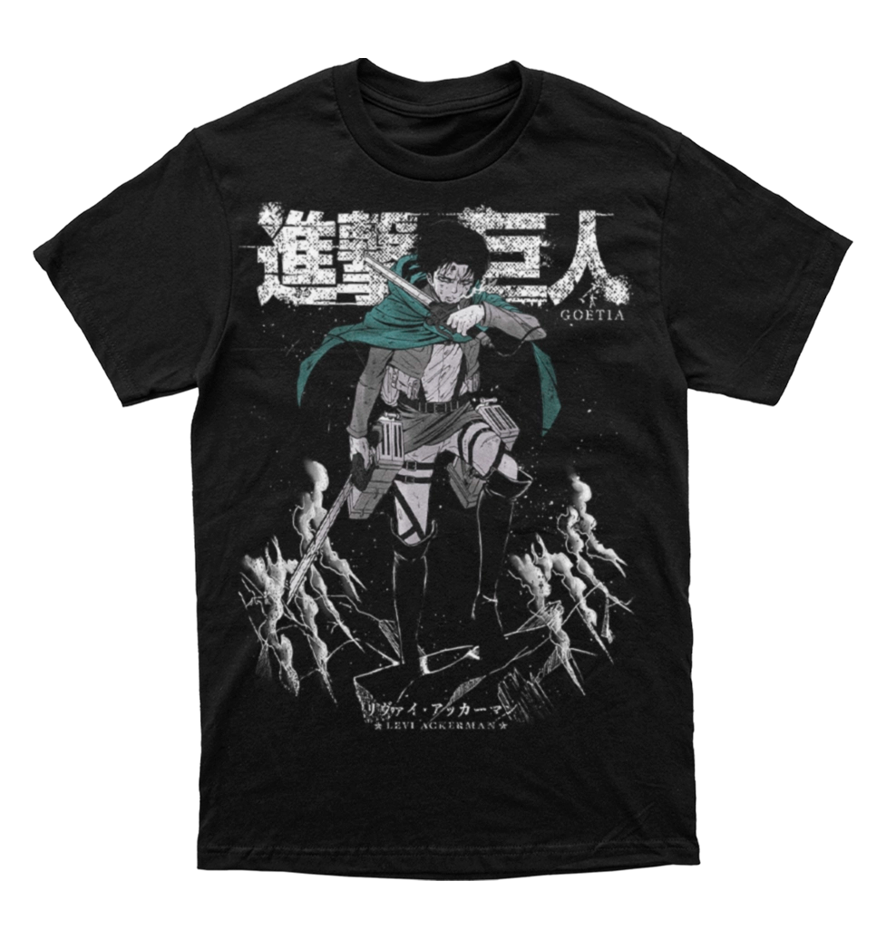 Polera Shingeki no Kyojin - Levi Ackerman