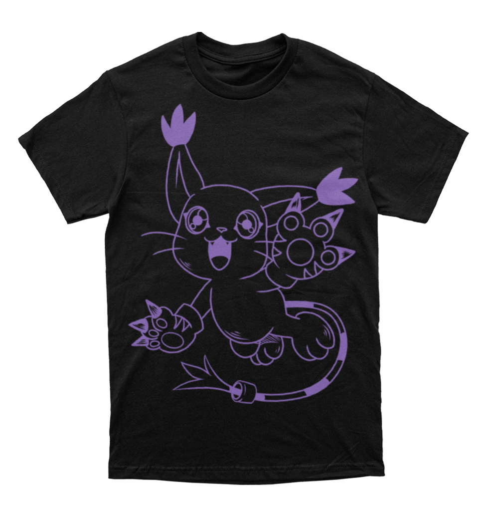 Polera Digimon - Gatomon/Angewomon